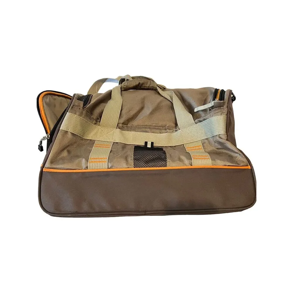 Timberland Brown Overnight Duffel Bag 22x12x12